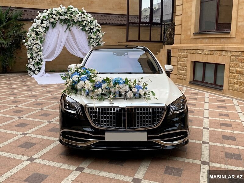 Mercedes Maybach s560 black/white, 2018 il